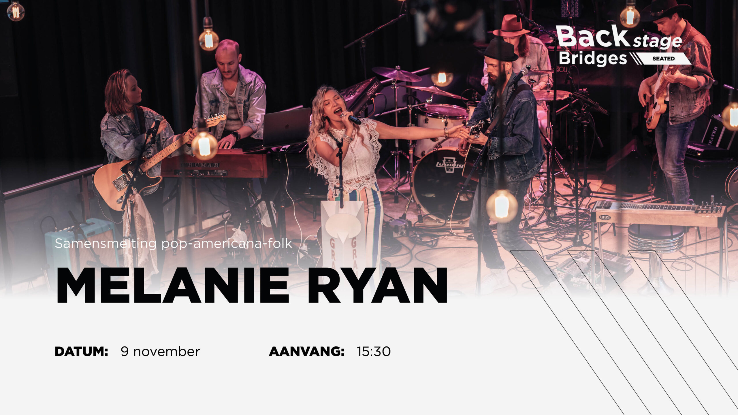 Melanie Ryan en Rosa Spruit brengen countryvibes naar Backstage Bridges Tilburg