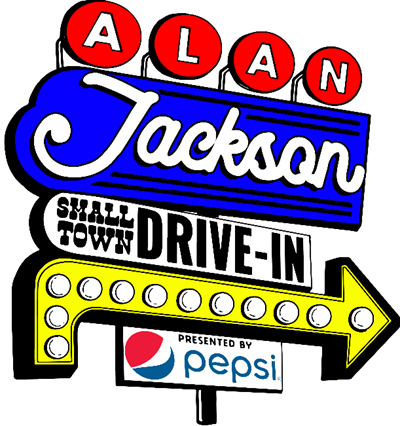 Alan Jackson Small Town Drive In concert
