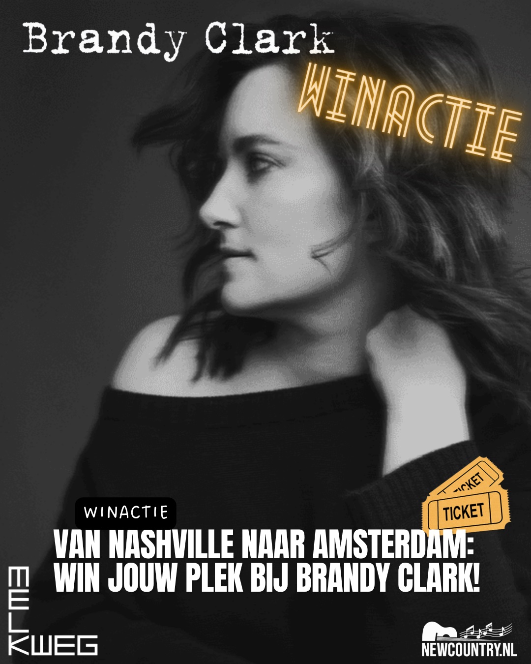 Win kaarten voor Brandy Clark in de Melkweg