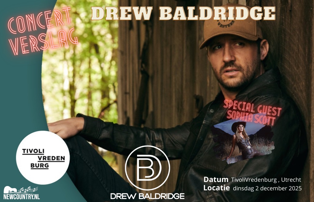 Drew Baldridge en Sophia Scott schitteren in Utrecht