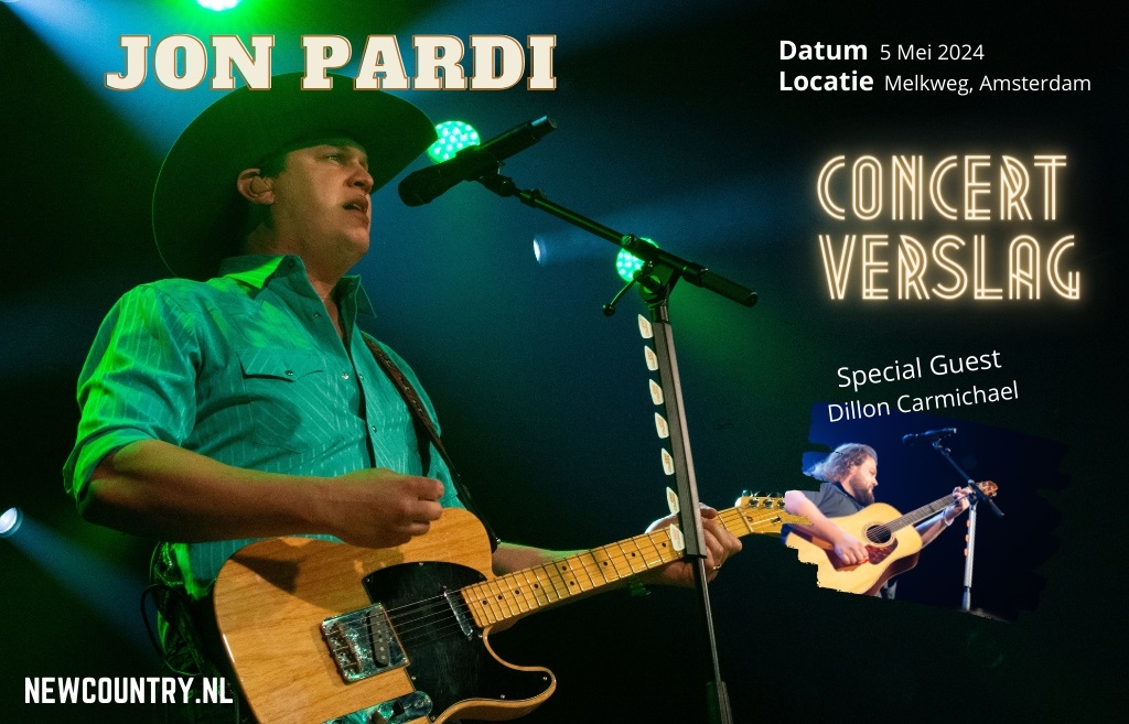 Concertverslag: Dillon Carmichael + Jon Pardi - Melkweg Amsterdam