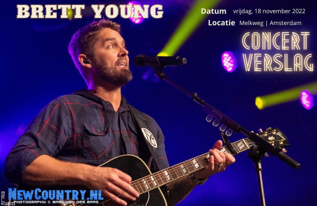 Concertverslag: Brett Young - Melkweg Amsterdam