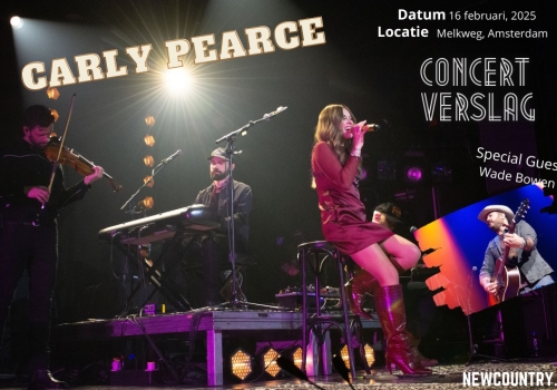 Carly Pearce betovert Melkweg Amsterdam met Hummingbird Tour