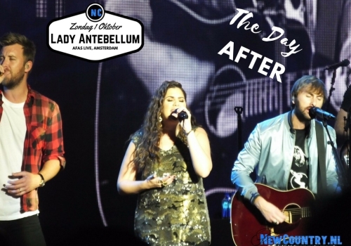 Lady Antebellum .. in de AFAS Live ...The Day After