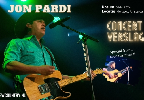 Concertverslag: Dillon Carmichael + Jon Pardi - Melkweg Amsterdam