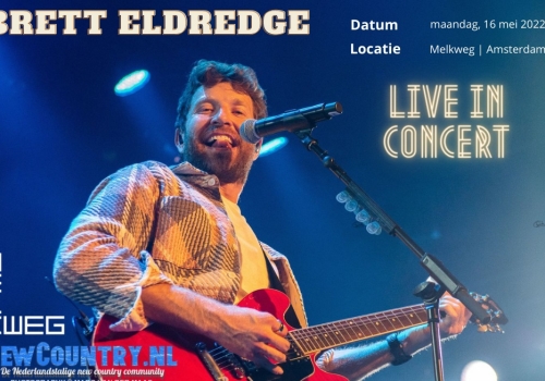 Concertverslag: Brett Eldredge - Melkweg Amsterdam