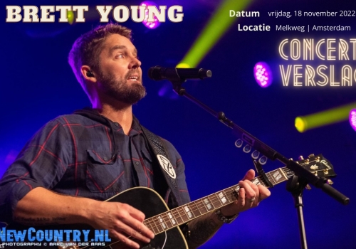 Concertverslag: Brett Young - Melkweg Amsterdam