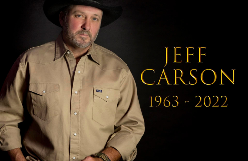 Jeff Carson overleden op 58-jarige leeftijd