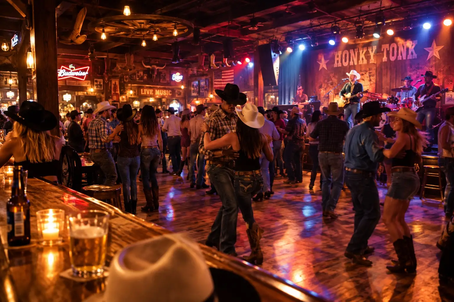 De honky-tonk