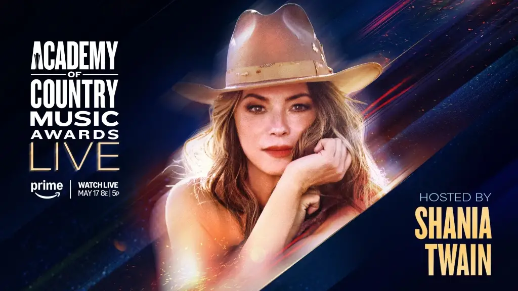 Shania Twain presenteert ACM Awards