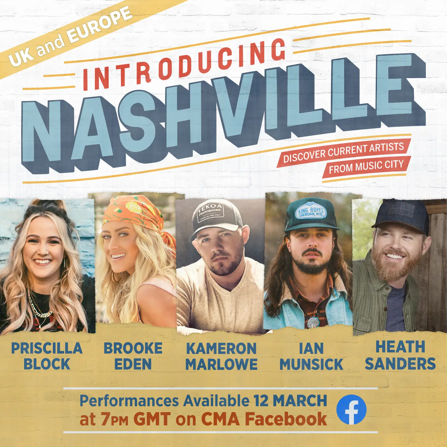 Introducing Nashville vanavond met livestream