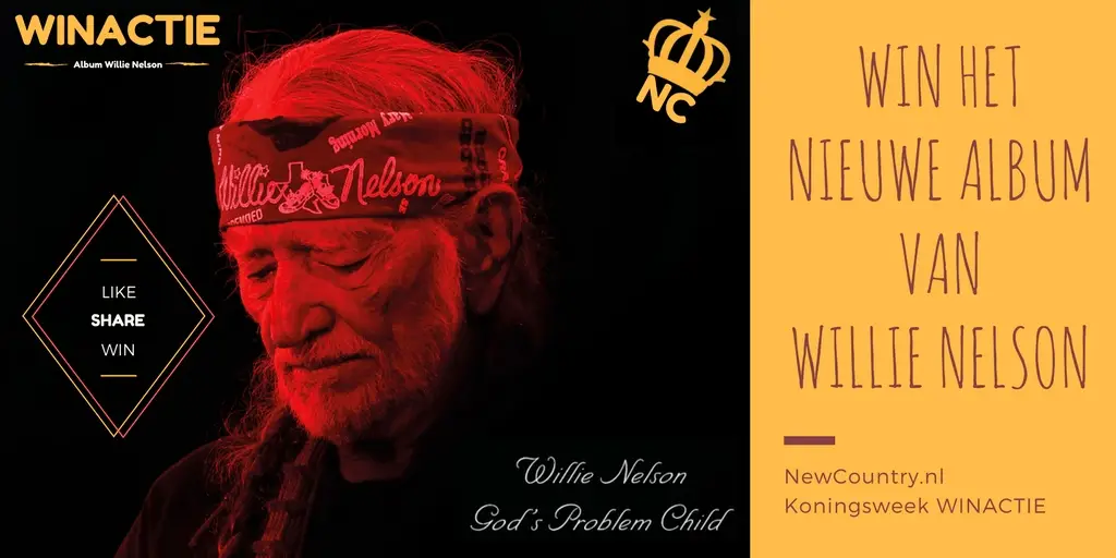 Winactie album Willie Nelson