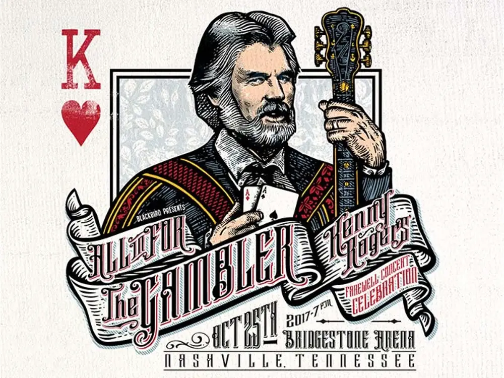 Groot afscheidsconcert van Kenny Rogers